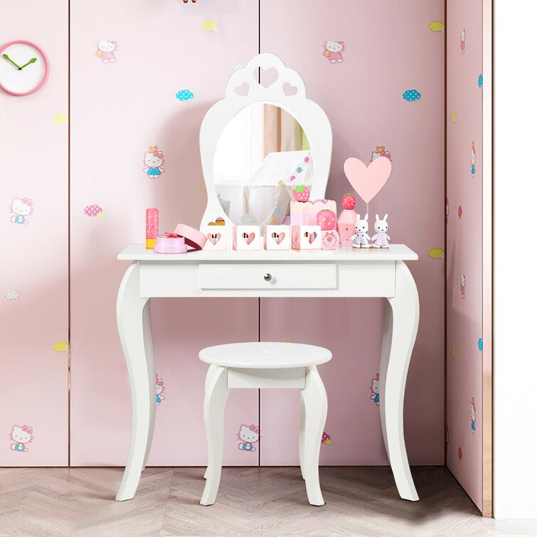 Kids vanity deals mirror